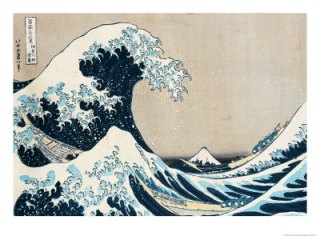 Great Wave of Kanagawa by Katsushika Hokusai
